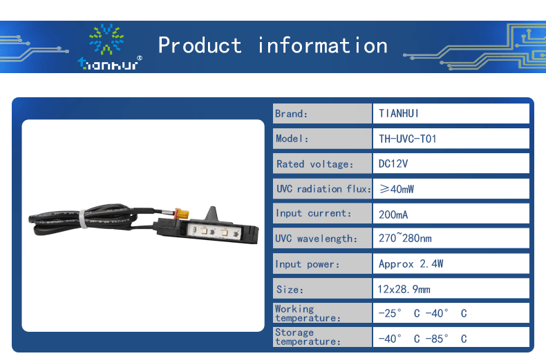 Tianhui Brand Uvc Module for Bottle Supplier-1 6