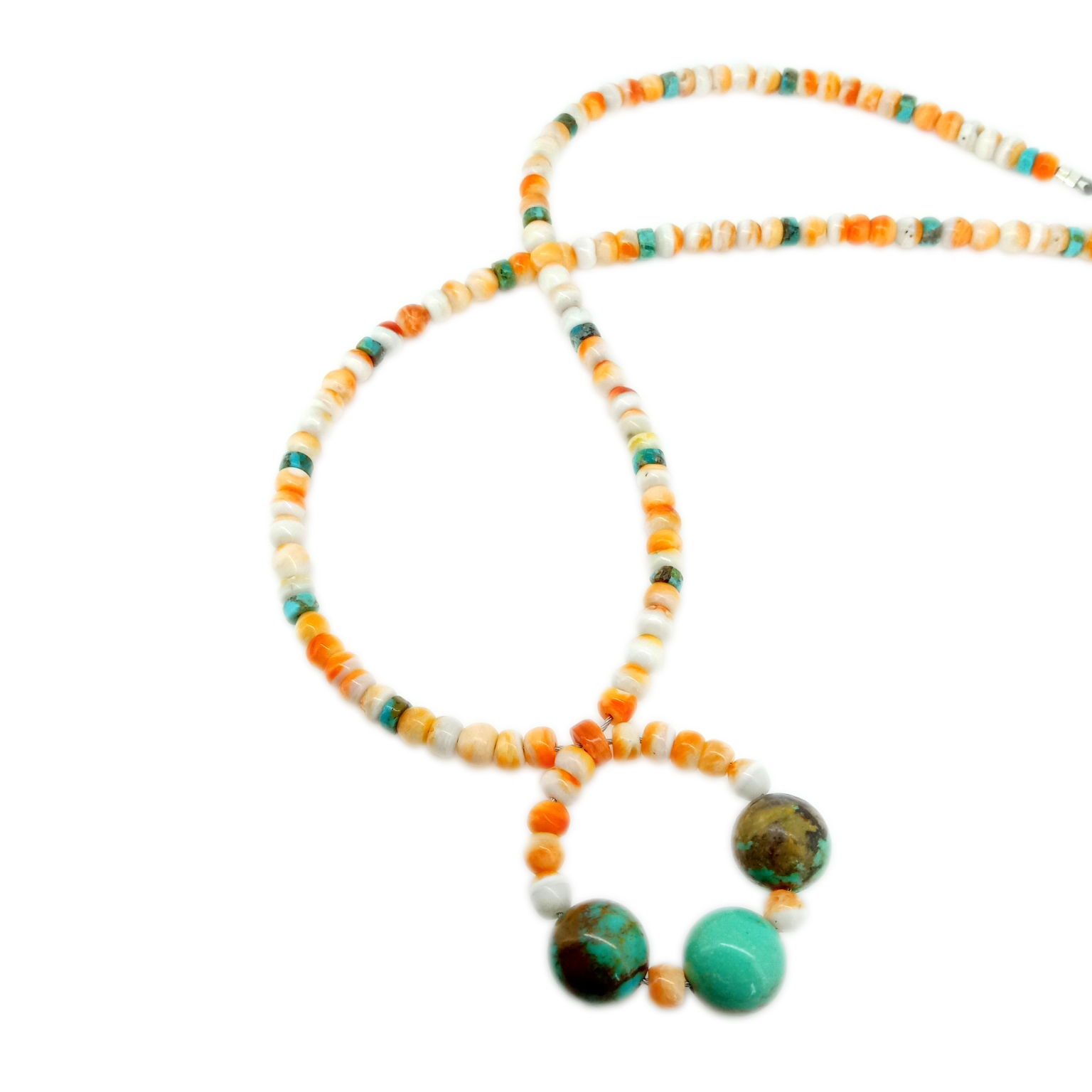 Olu olu nwa amaala Unisex Turquoise Spiny Oyster Gemstone olu olu. 15