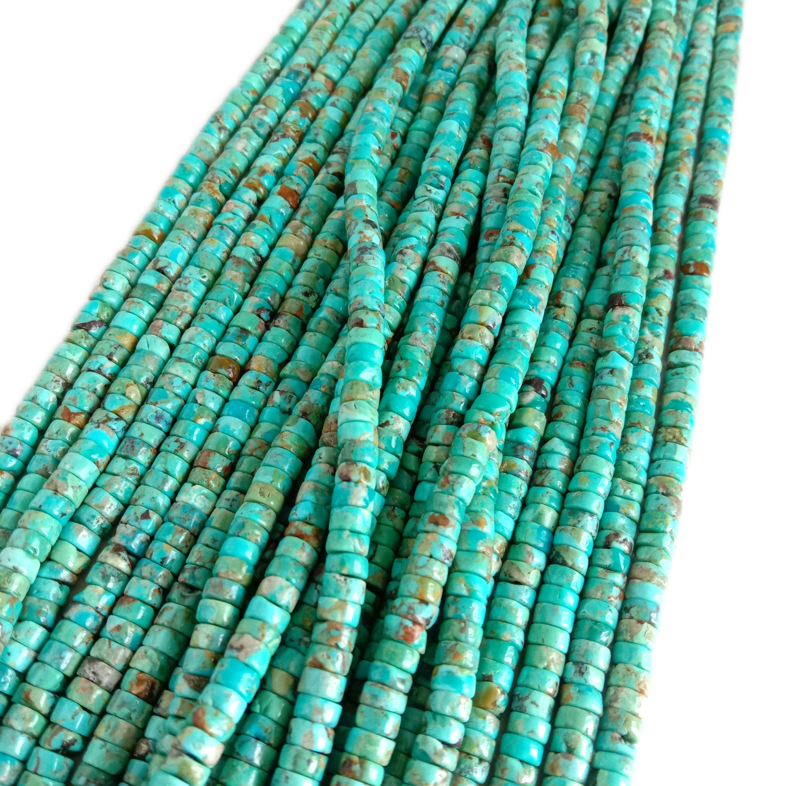 کوچني فیروزي هایشي موتي 16 انچ سټینډ اوسط 4mm 18