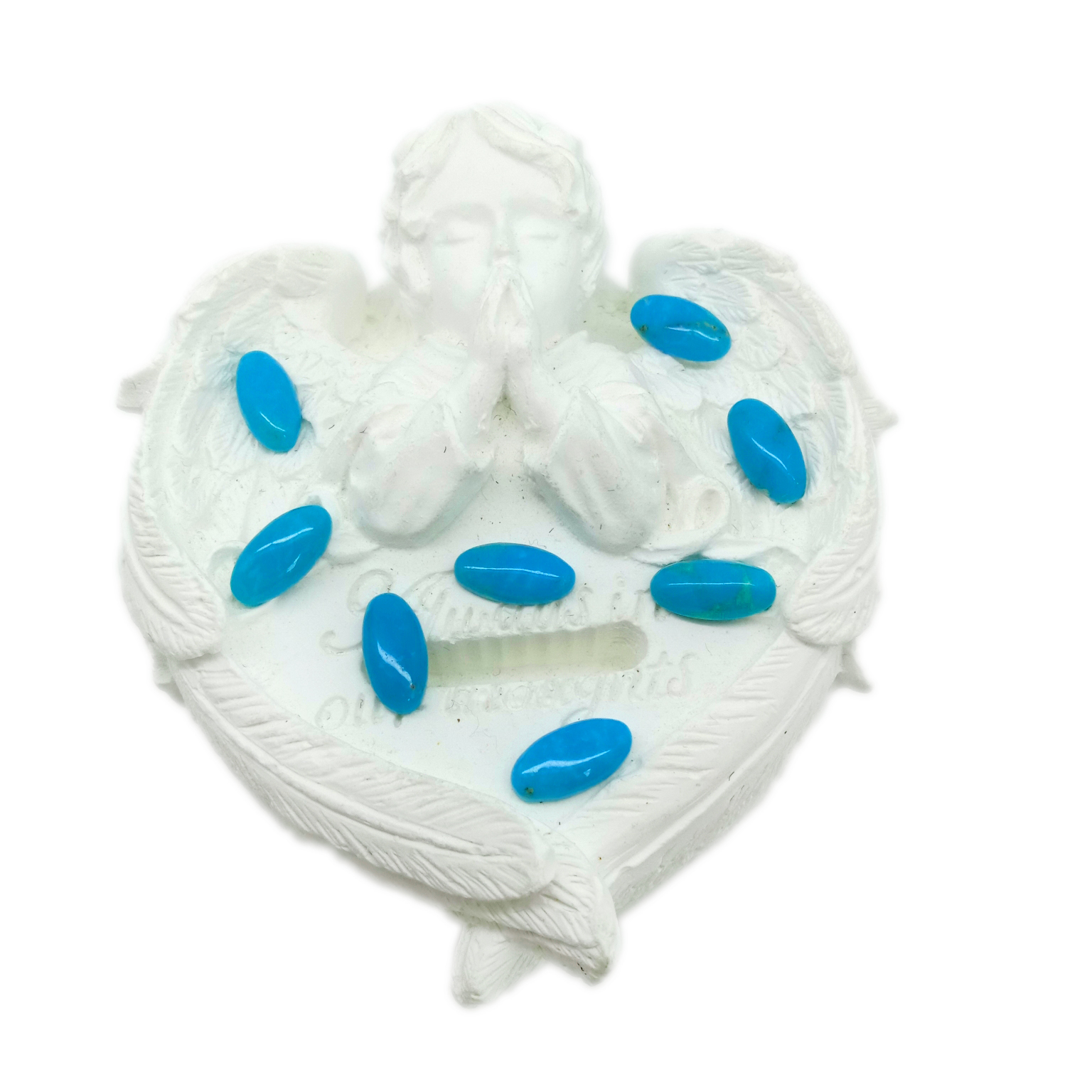 ਕੁਦਰਤੀ ਅੰਡਾਕਾਰ ਆਕਾਰ 100% ਅਸਲੀ ਫ਼ਾਰਸੀ ਫਿਰੋਜ਼ੀ ਕੈਬੋਚੌਨ 15