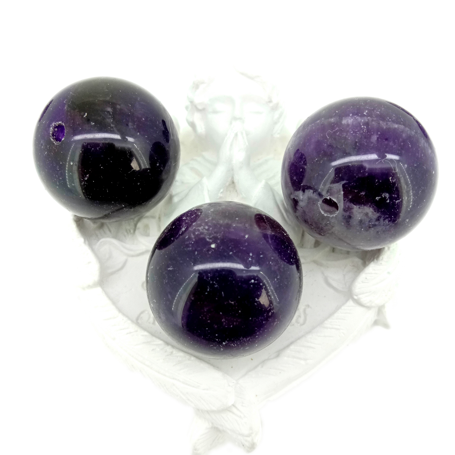 អង្កាំផ្កាឡាវេនឌឺធម្មជាតិពិត (ងងឹត) អង្កាំអង្កាំ 19mm 14