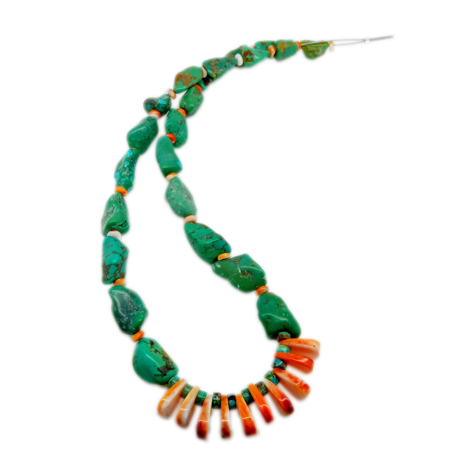 Eke spiny oyster turquoise 925 Sterling Silver Gemstone Beads Ezi Turquoise Beads Natural Gemstone 15