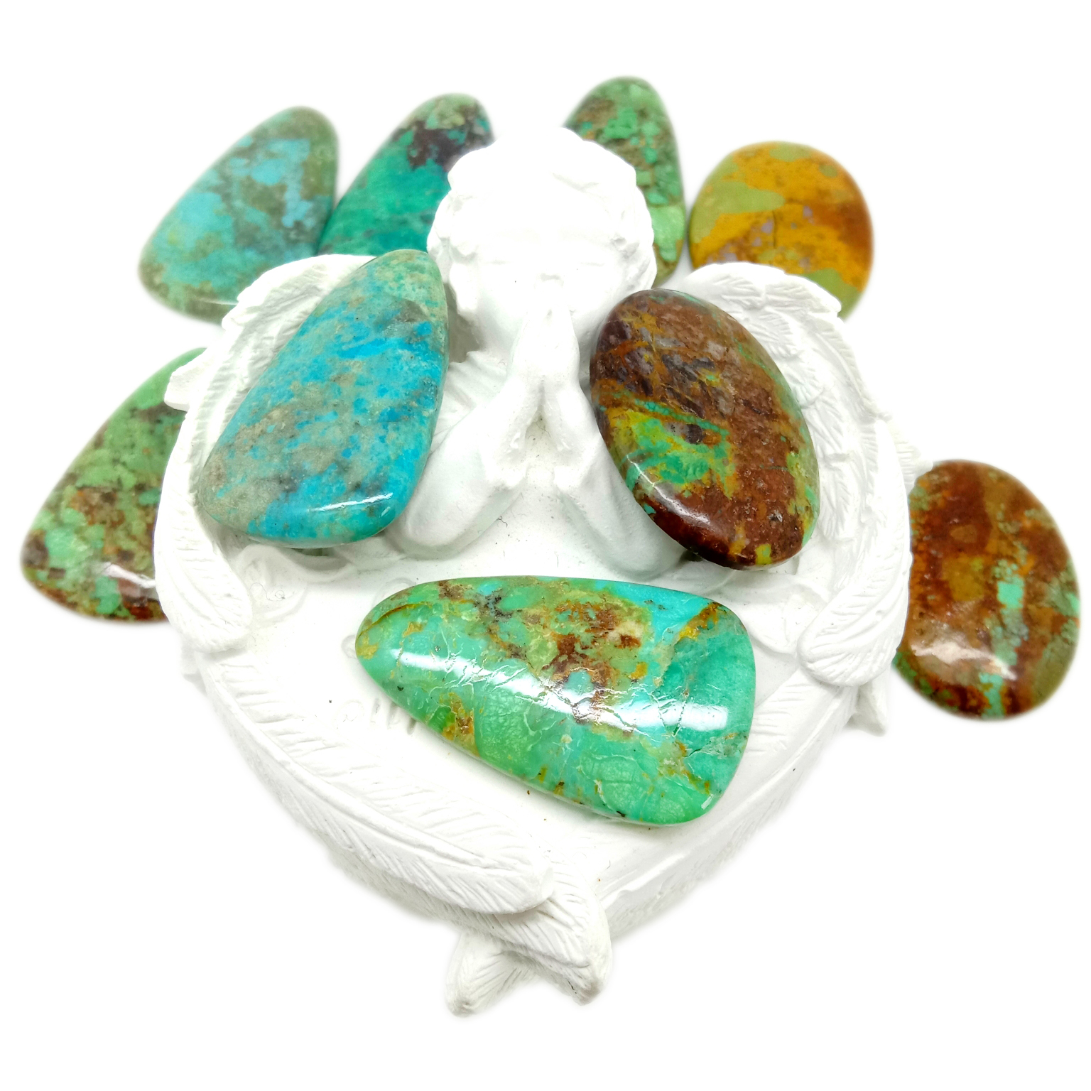 ପ୍ରାକୃତିକ କଇଁଆ କାବୋଚନ୍ ହାତ ଜୁଏଲର୍ମାନଙ୍କ ପାଇଁ ଛୋଟ ବ୍ୟାଚ୍ ଲାପିଡାରୀ କାଟିଲା | 15