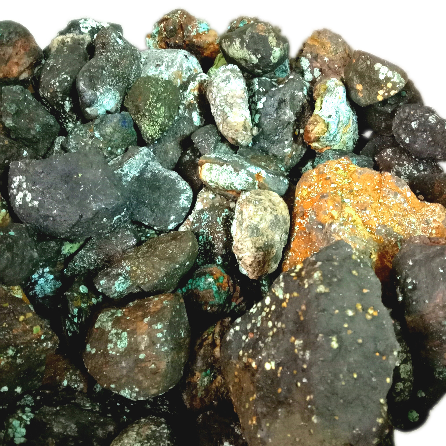 Kingman ថ្នាក់ខ្ពស់ Arizona Natural Turquoise Rough Lapidary Rough American Turquoise 15