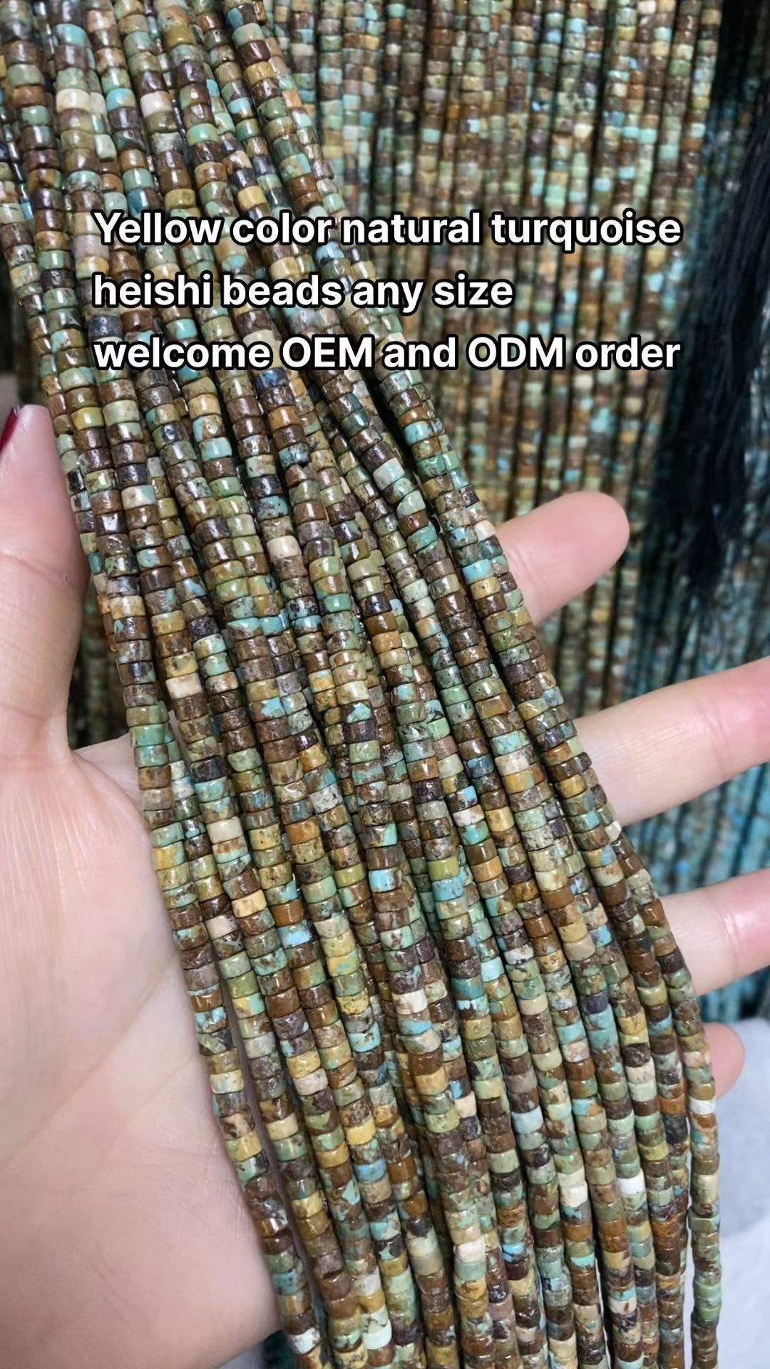 Green Blue Turquoise Irregular Heishi Discs Beads 2x4mm 3x6mm 3x8mm 15.5 Strand 12