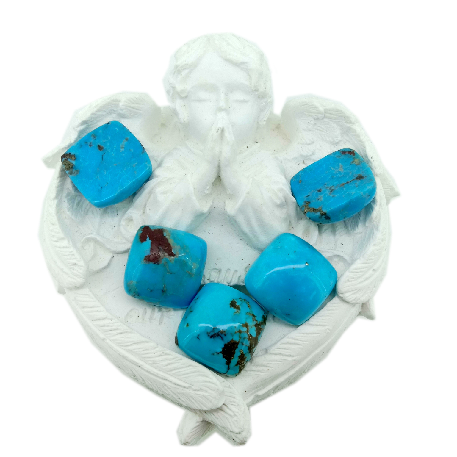 ធម្មជាតិ Turquoise Cabochon Cushion Shape ទំហំ 14*14mm ត្បូង tibetan សម្រាប់ធ្វើគ្រឿងអលង្ការ 15