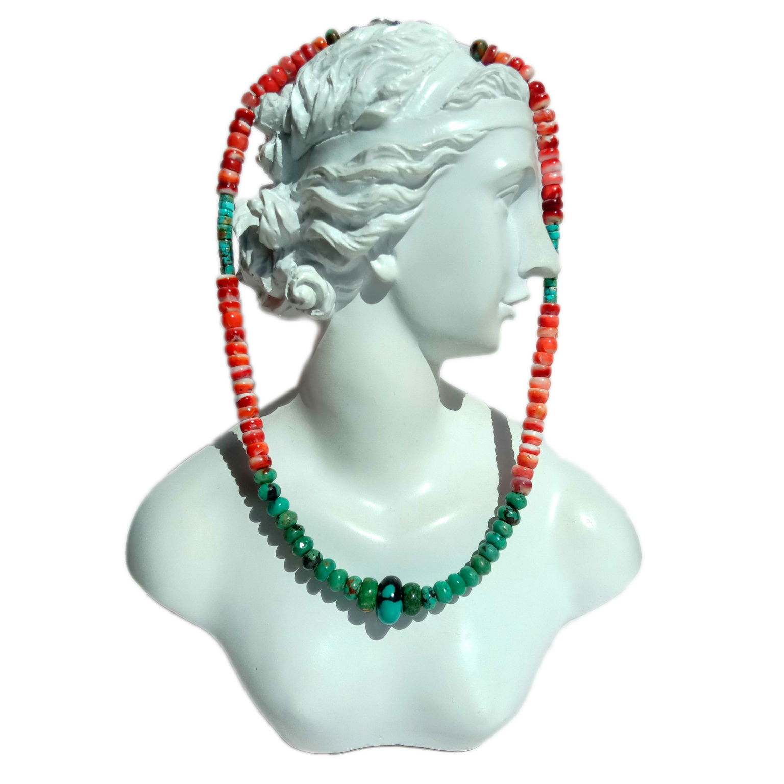 Turquoise eke na oyster spiny 925 Sterling Silver Boho Turquoise olu 15