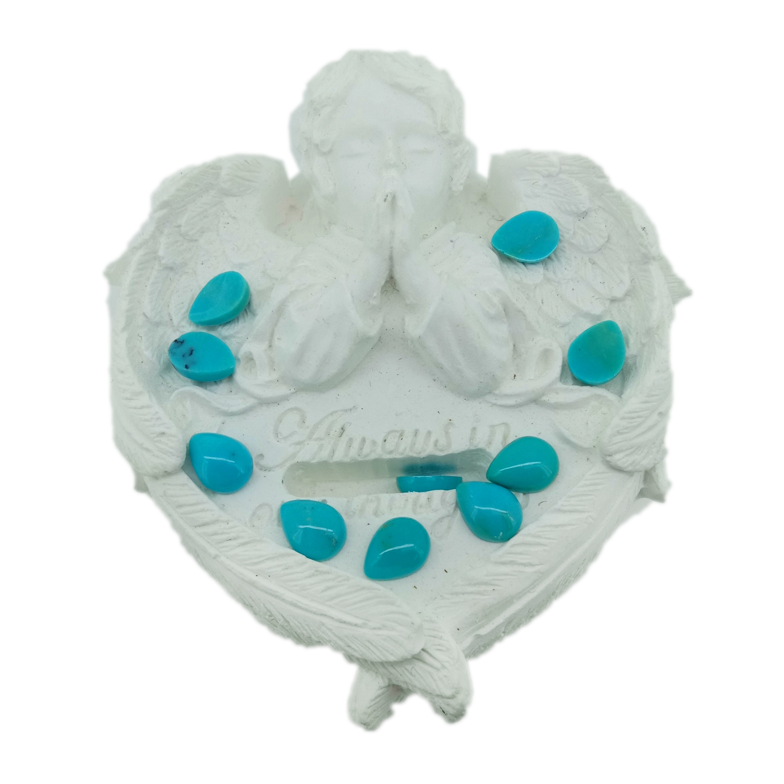 டர்க்கைஸ் கபோகான்ஸ் நீலம் 6*8மிமீ ஜெம்ஸ்டோன் ஓவல் லூஸ் ஜெம்ஸ் கேப்ஸ் 15