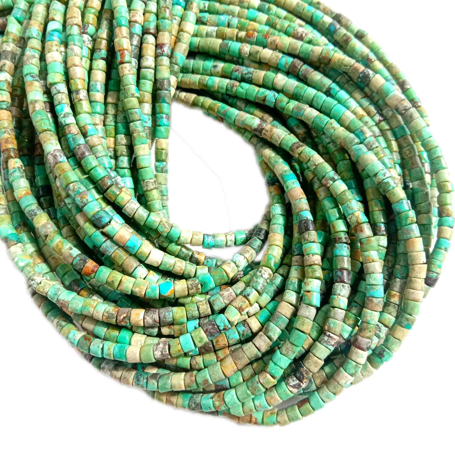 Vantage prirodne tirkizne perle od 4 mm za izradu nakita 16 Sa sretnim osjećajima 18