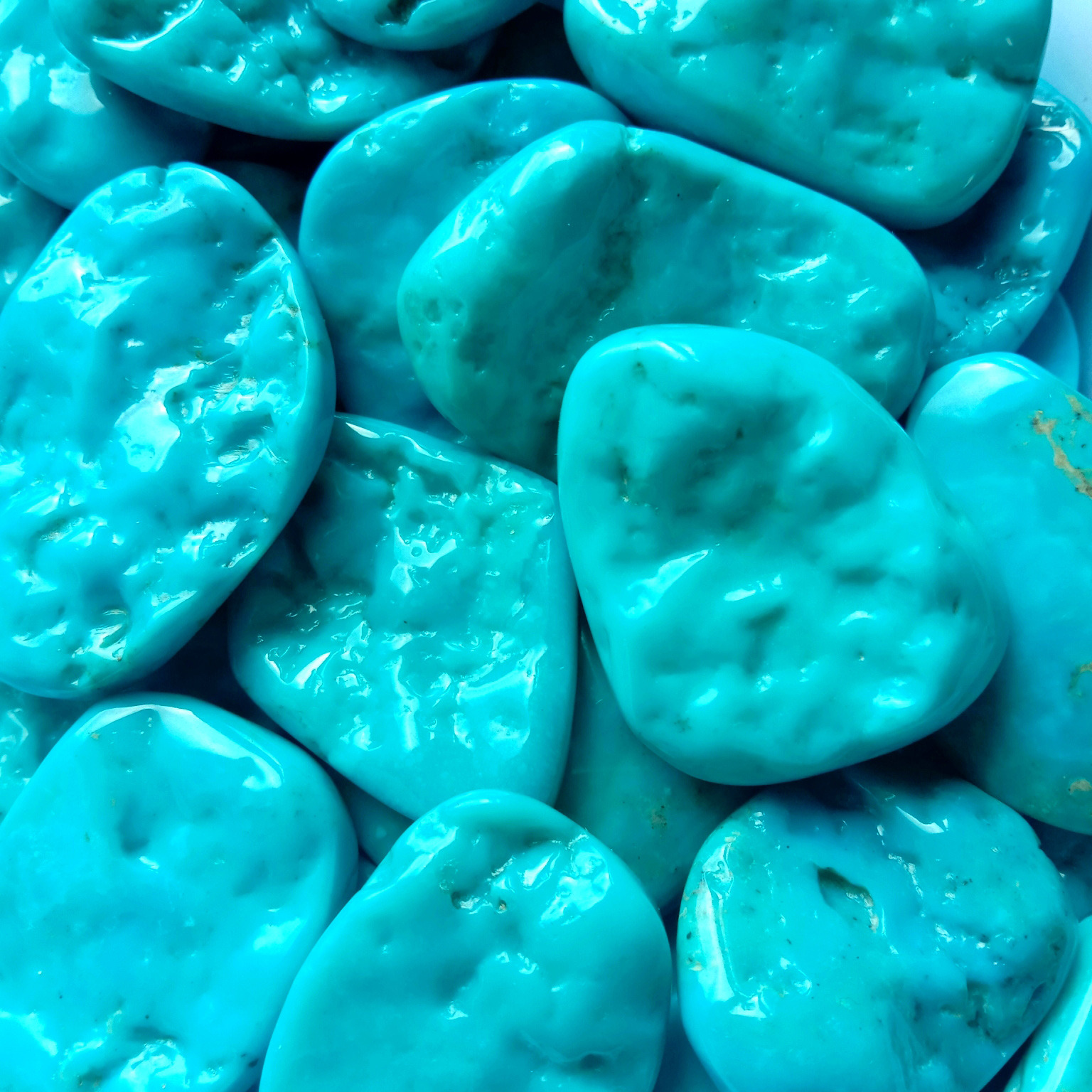 Naturlig tibetansk turkos cabochon lösa tibetanska ädelstenar turkos cabochon hänge Cabochon 15