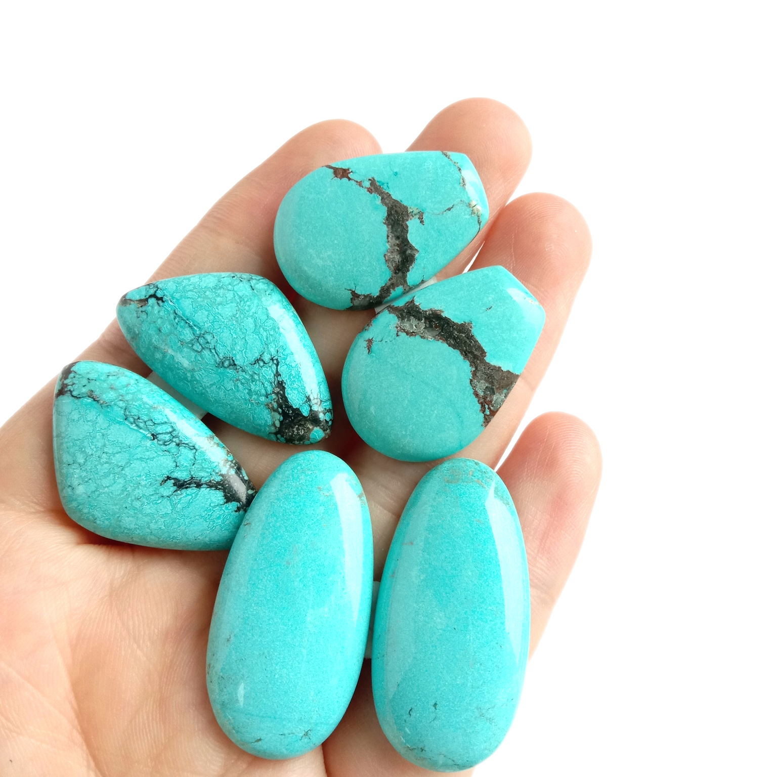 Eke turquoise cabochon obere turquoise nnukwu freeform variscite cabochon 15