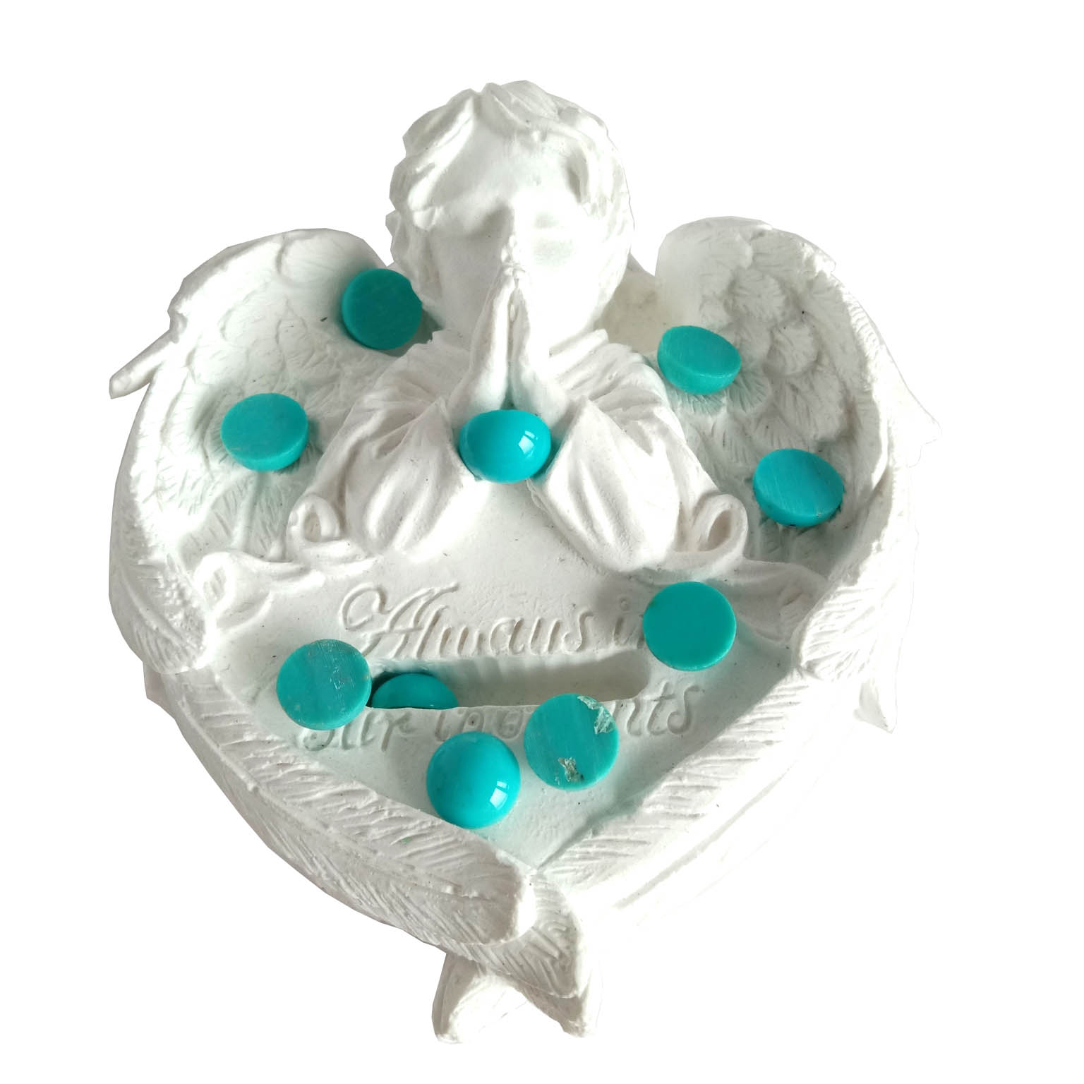 د اریزونا فیروزي کابوچون لوز قیمتي ډبرو د عمده پلور لوټ فیروزي اندازه 7mm 15