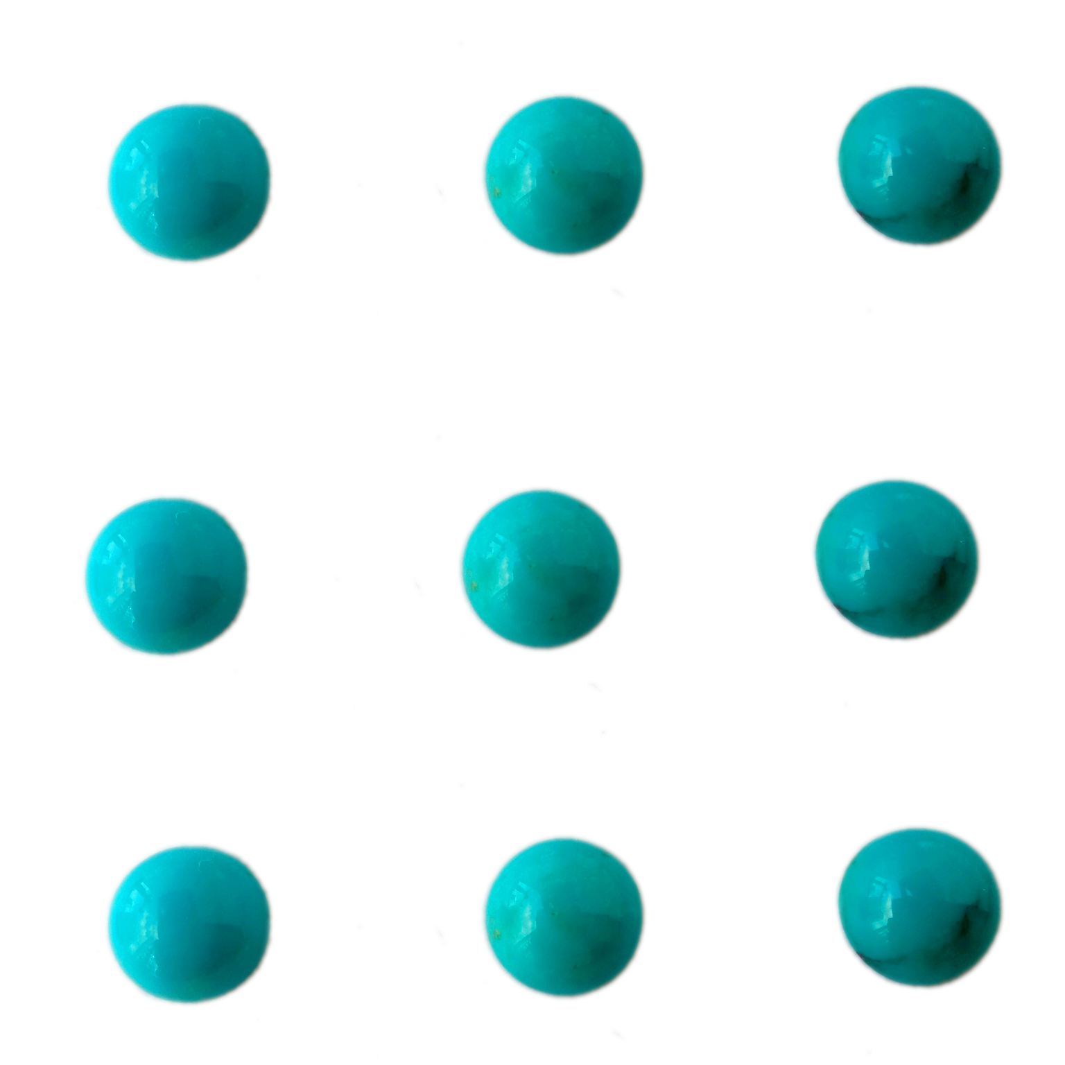 Təbii RARE Mavi Firuzəyi Cabochon yüksək keyfiyyətli Firuzəyi Əl istehsalı dizayner 15