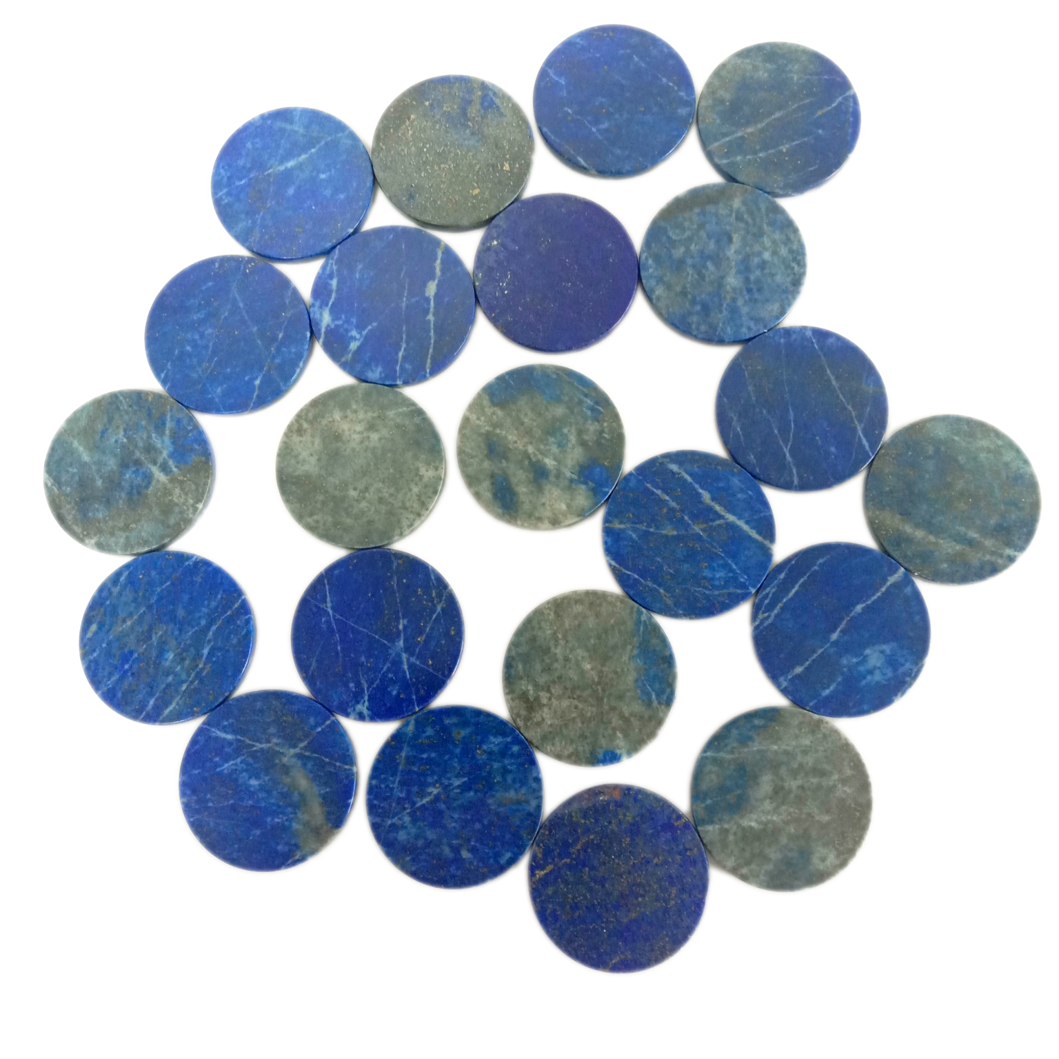 Lapis Copper 27mm A tawhio noa Cabochon Maeneene Kohatu Kohatu Whakatau 14
