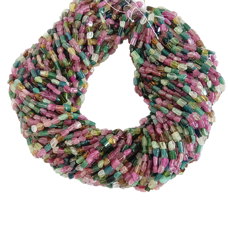 Турмалин рубелит апирит Мулти турмалин фацетирани мониста Турмалин мониста 14