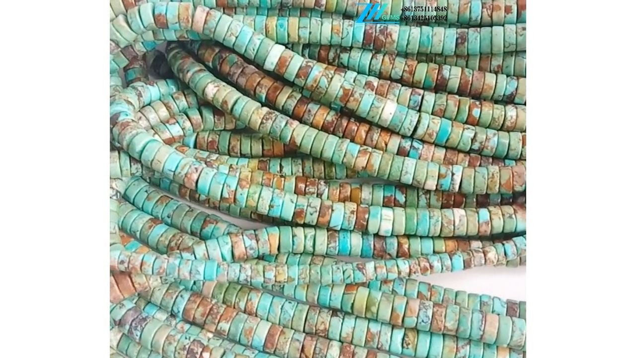 ਕੁਦਰਤੀ ਫਿਰੋਜ਼ੀ ਹੇਸ਼ੀ ਮਣਕੇ ਰਤਨ ਫਿਰੋਜ਼ੀ ਬਣਾਉਣਾ 12