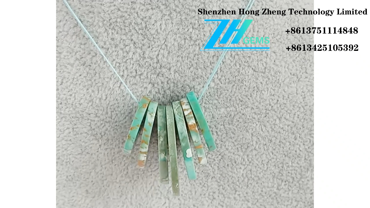 Firuzəyi Gemstone Cabochon təbii oval mavi Firuzəyi 9
