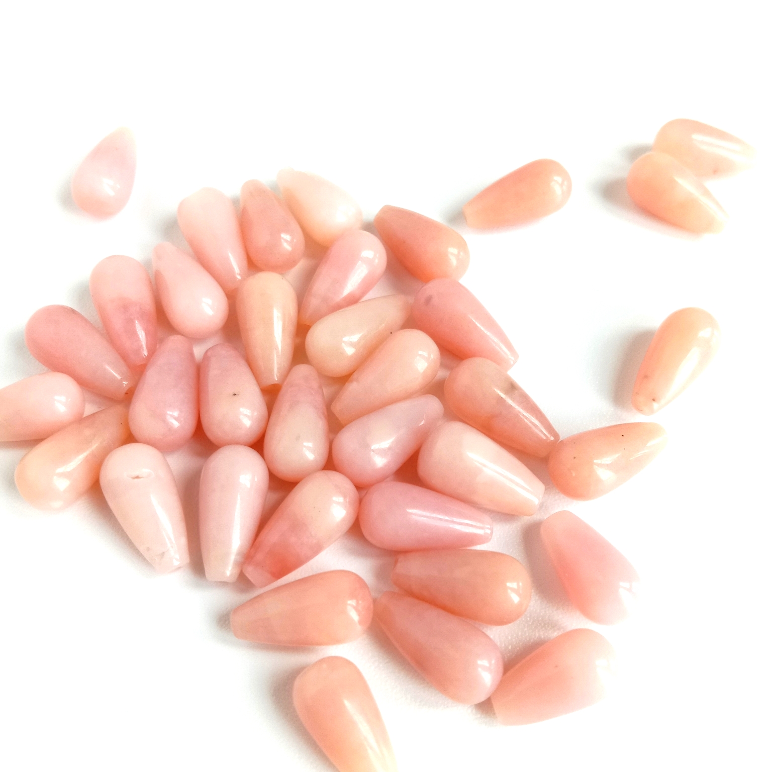 Gemstone Beads Natural Pink opal beads 5*10mm  Pink opal making jewelry 14