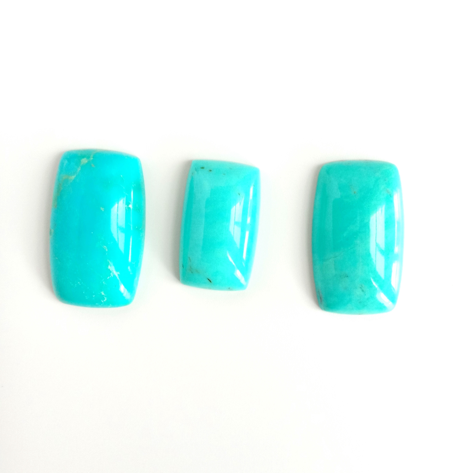 Precious Stones lehakoe la American turquoise cabochon jewelry rectangle turquoise 15