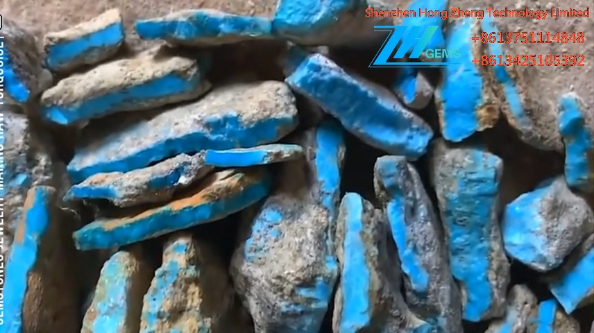 Natural Turquoise Rough Material Top Quality 9