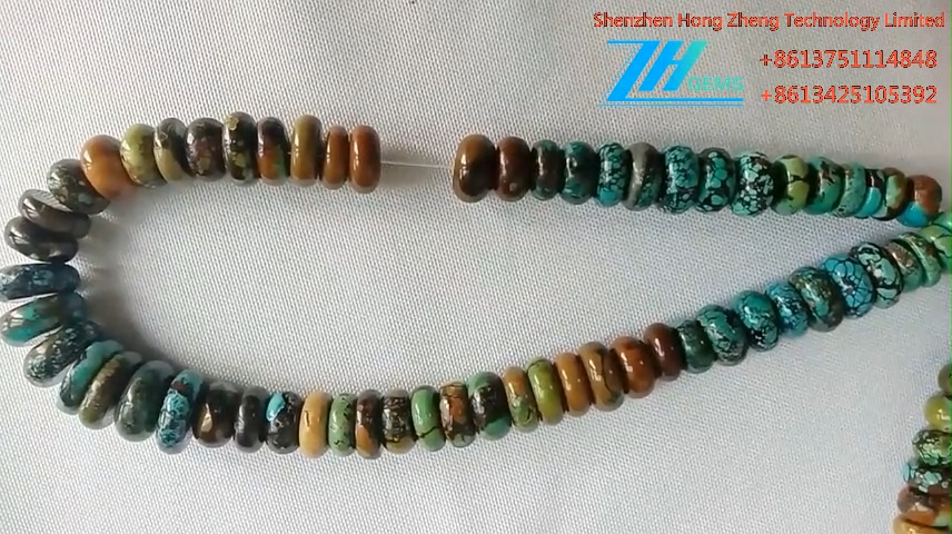 Blue Sea turkise heishi disc perler Heishi Smooth Beads 12
