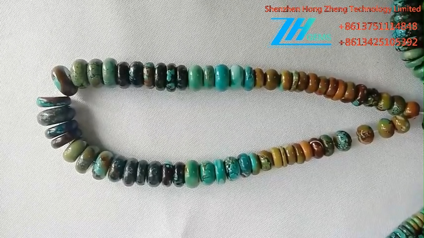 Blue Green Turquoise Loose Beads Round Shape 12