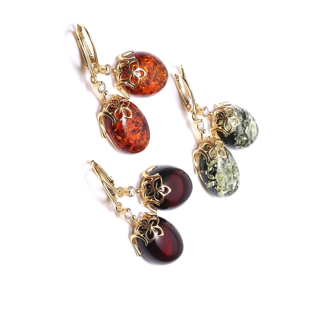 Gemstone Pendant Amber pendant ea tlhaho Precious Stones mabenyane a 'nete a majoe 14