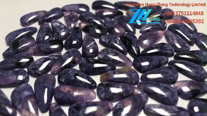 ਕੁਦਰਤੀ ਸਭ ਤੋਂ ਵਧੀਆ ਜਾਮਨੀ ਚਾਰੋਇਟ ਨਾਸ਼ਪਾਤੀ ਕੈਬੋਚਨ ਲੂਜ਼ ਰਤਨ 8