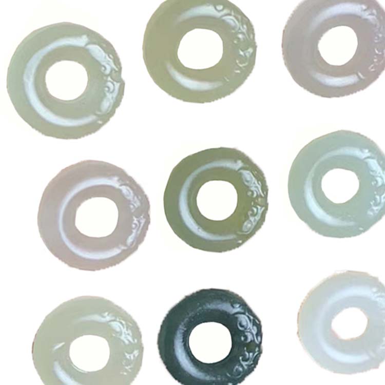 럭키 도넛 피스 버클 코인 연옥 목걸이 2