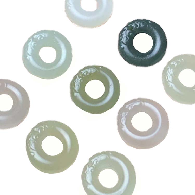 럭키 도넛 피스 버클 코인 연옥 목걸이 1