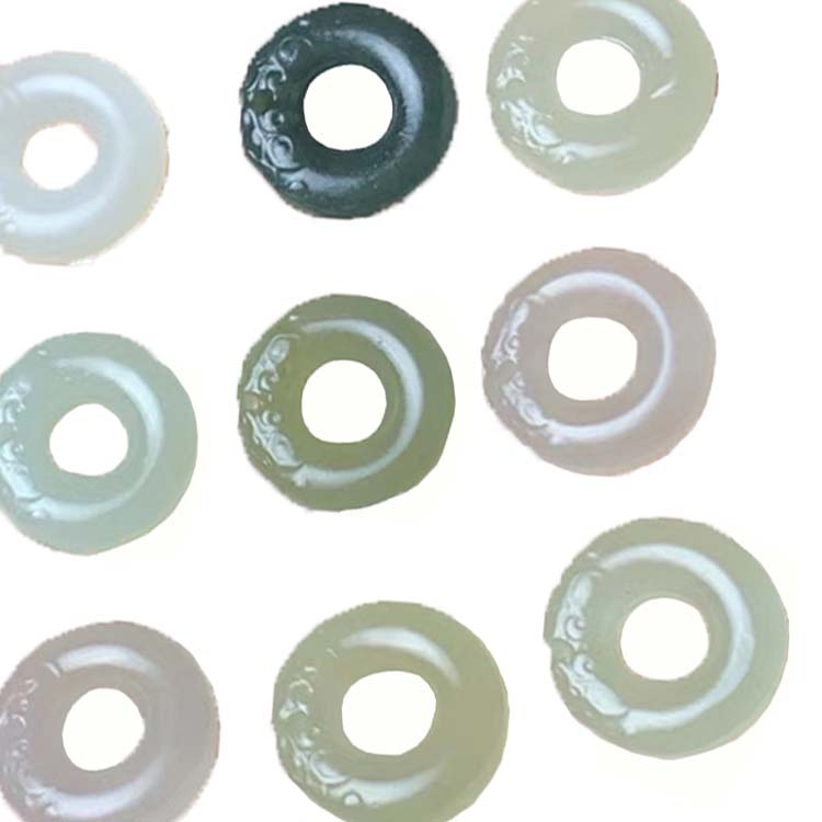 럭키 도넛 피스 버클 코인 연옥 목걸이 3