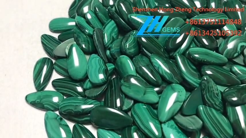 د مالاچیټ ناشپاته کابوچون AAA کیفیت مالاچیټ ناشپاته کابوچون 8