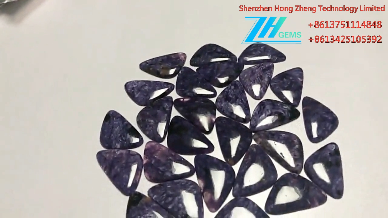 طبیعي چارویټ مثلث کابوچون د ګاڼو لوز لپاره جوړول 8