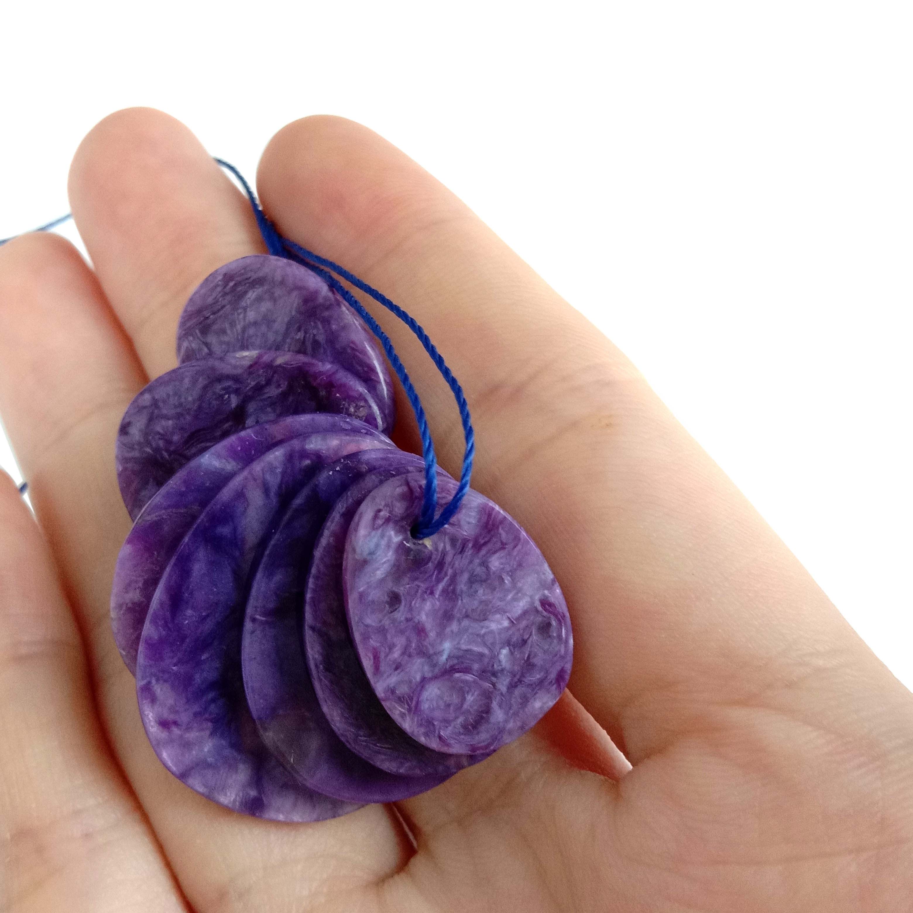 Charoite Faanatura Cabochon lima Polish Quality Rusia Charoite 14