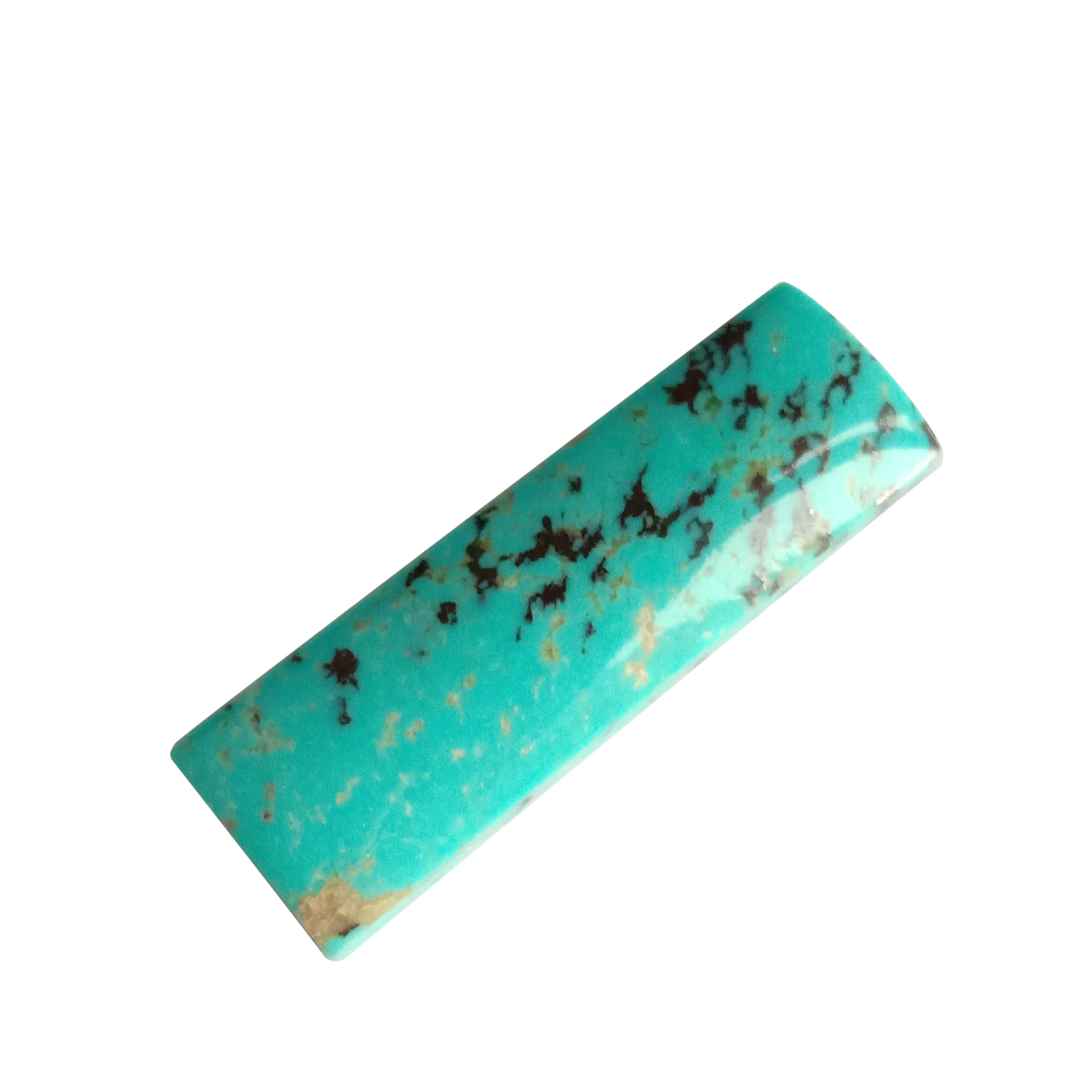 Длинные 20x10 мм Прямоугольные бирюзовые каменные кирпичи 3d кабошоны бусины Срез 15