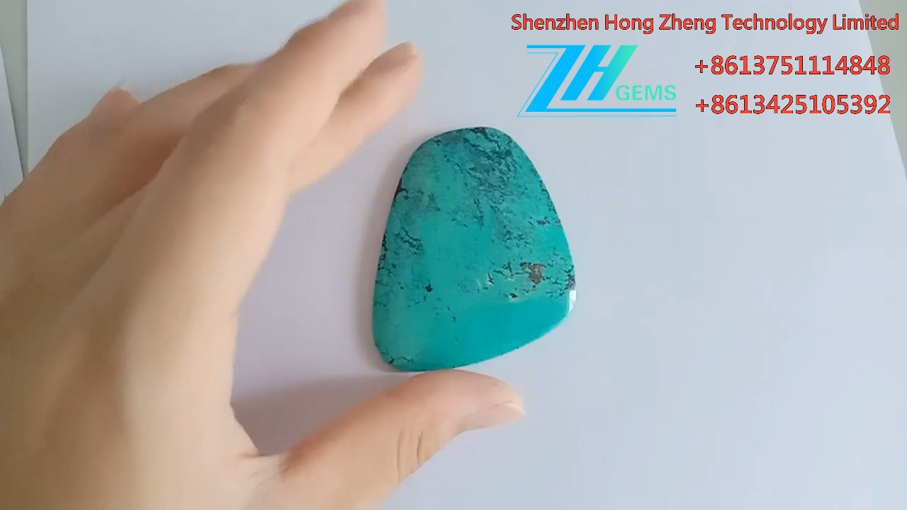 د تبت فیروزی مربع کیب زیورات 9