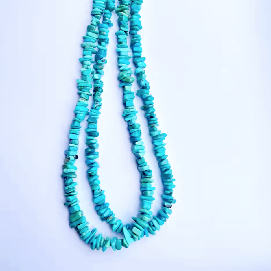 Raw Turquoise Beads Natural Turquoise Chips Mabenyane phepelo ea Mabenyane a Mabenyane Mabenyane Mabenyane MakingPrecious Blue Stones 16