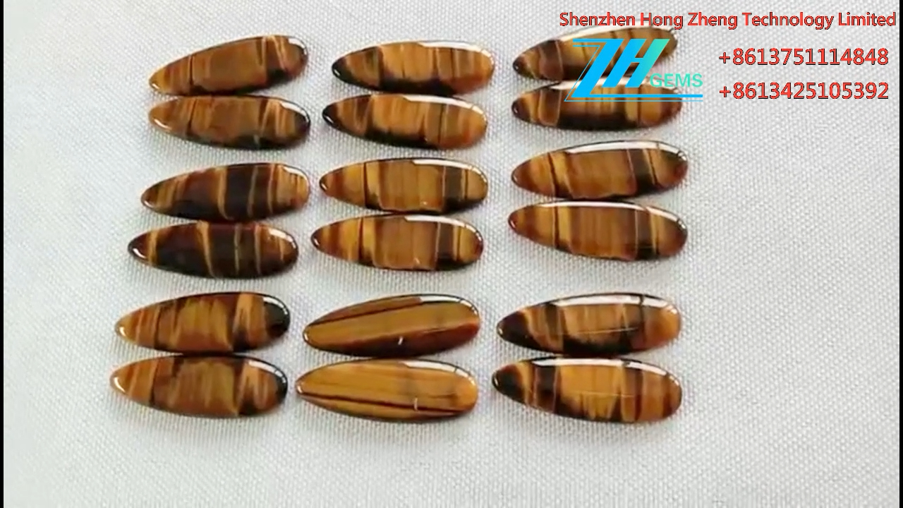 Top Grade Quality 100% Natural Tigris Eye Oval Figura Cabochon 8