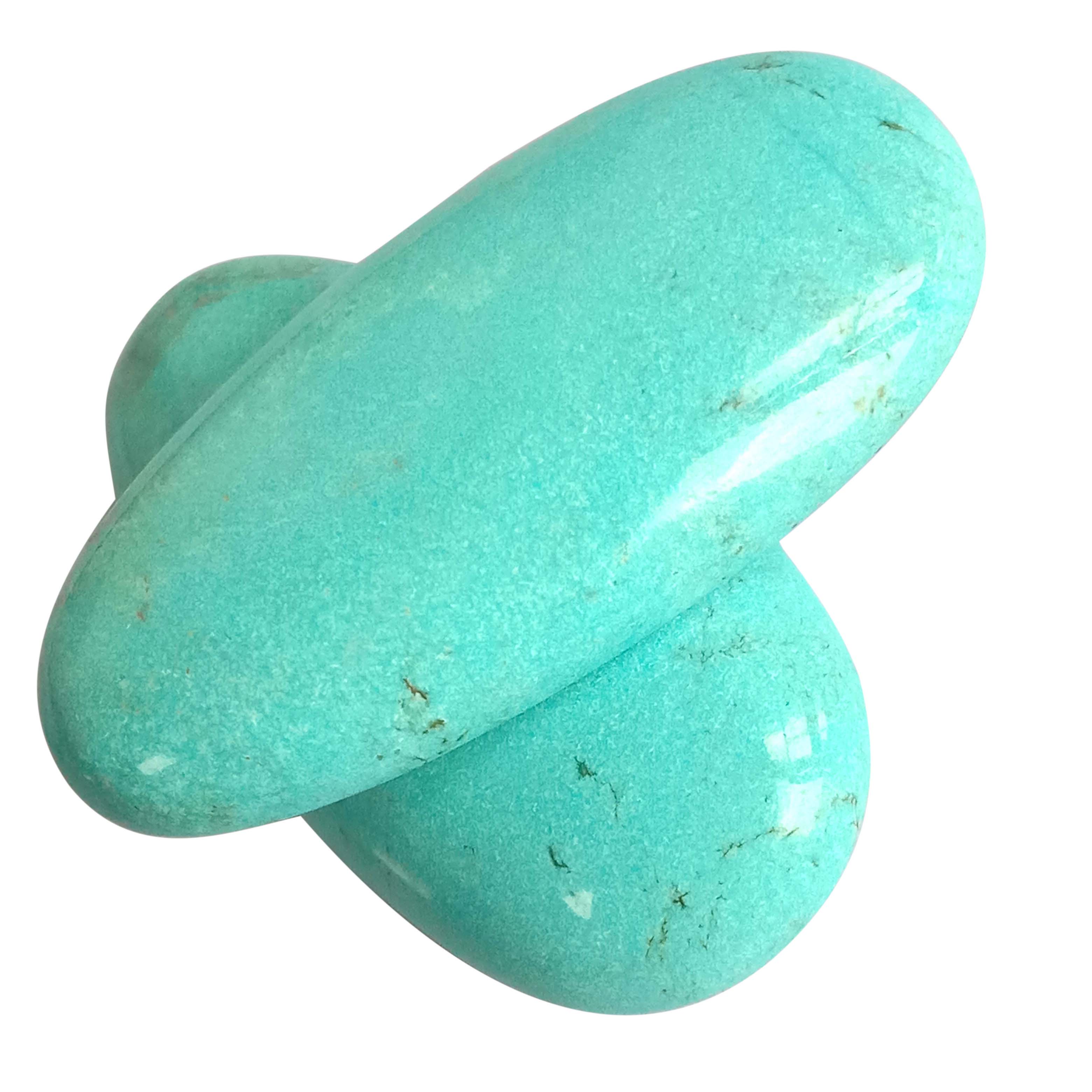 Lejoe la Lejoe la Turquoise le hlephileng bakeng sa mabenyane a 33x17mm lejoe la majoe le sa kenngoeng la Pear Stones Loose Pair Smooth Flat Cabochon 15