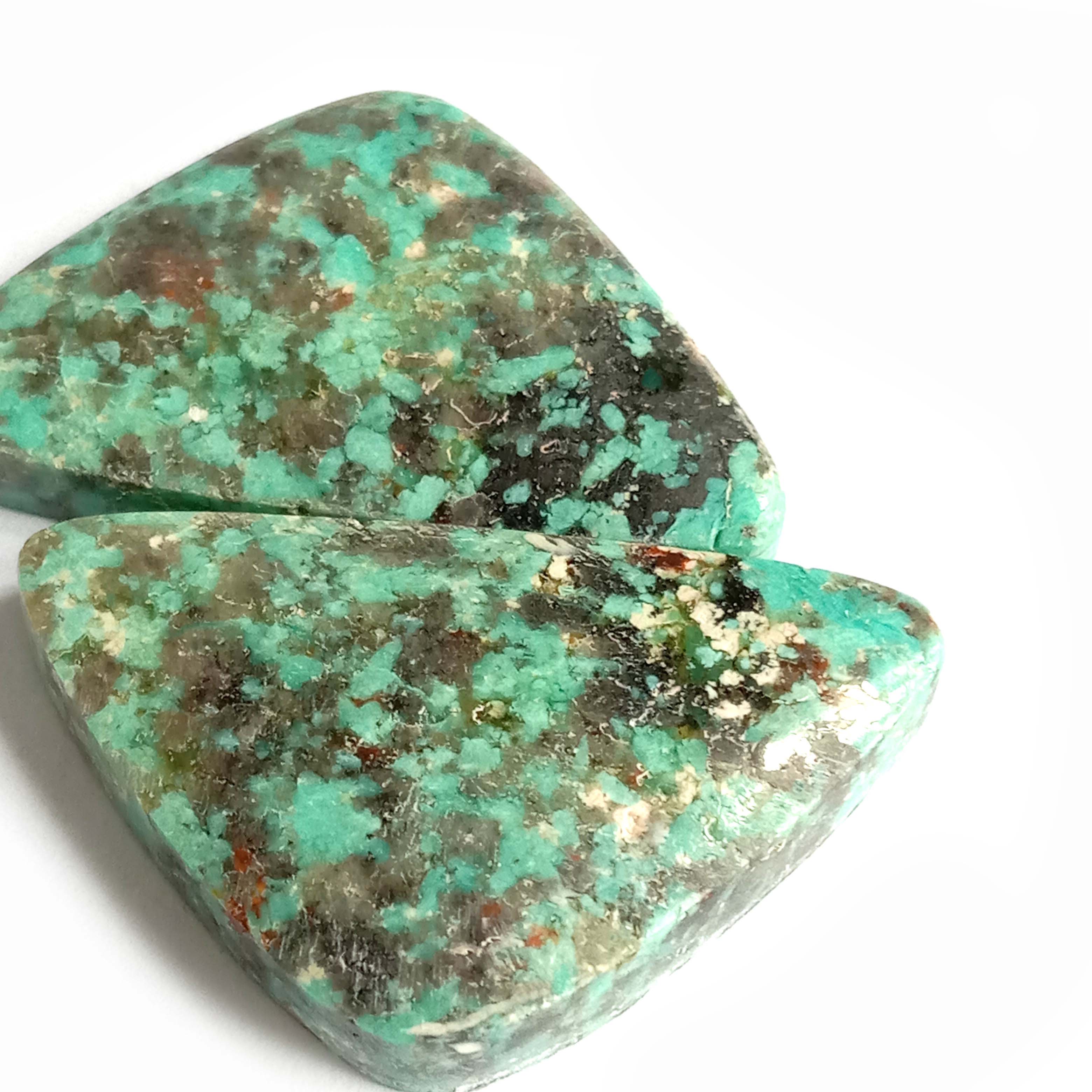 Cabochon Pereka Cabochon Turquoise Semulajadi Menakjubkan 15
