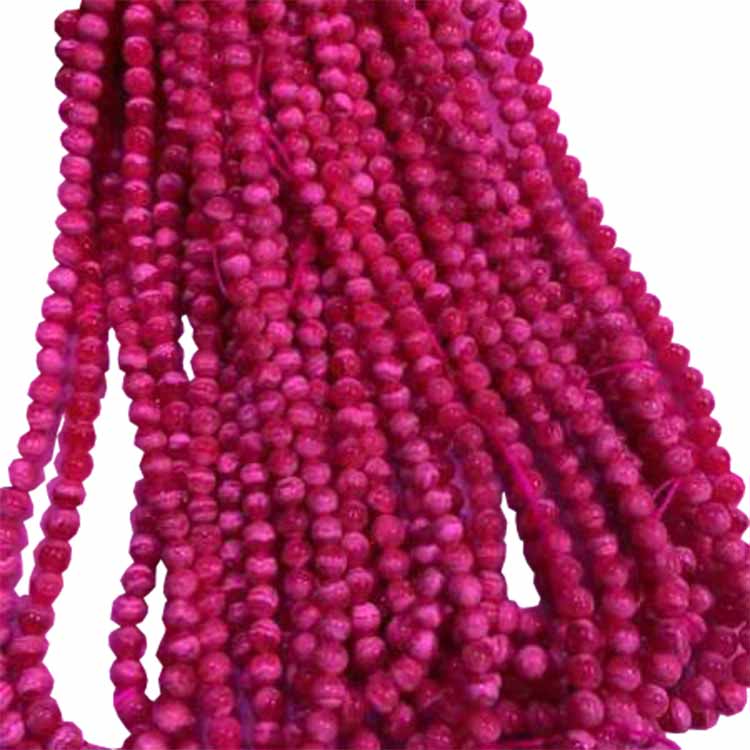 អង្កាំត្បូងថ្មក្រហមម៉ាឡេស៊ី ត្បូងធម្មជាតិ ពណ៌ផ្កាឈូក ពណ៌ក្រហម ធ្វើគ្រឿងអលង្ការ ខ្សែក ខ្សែក 14