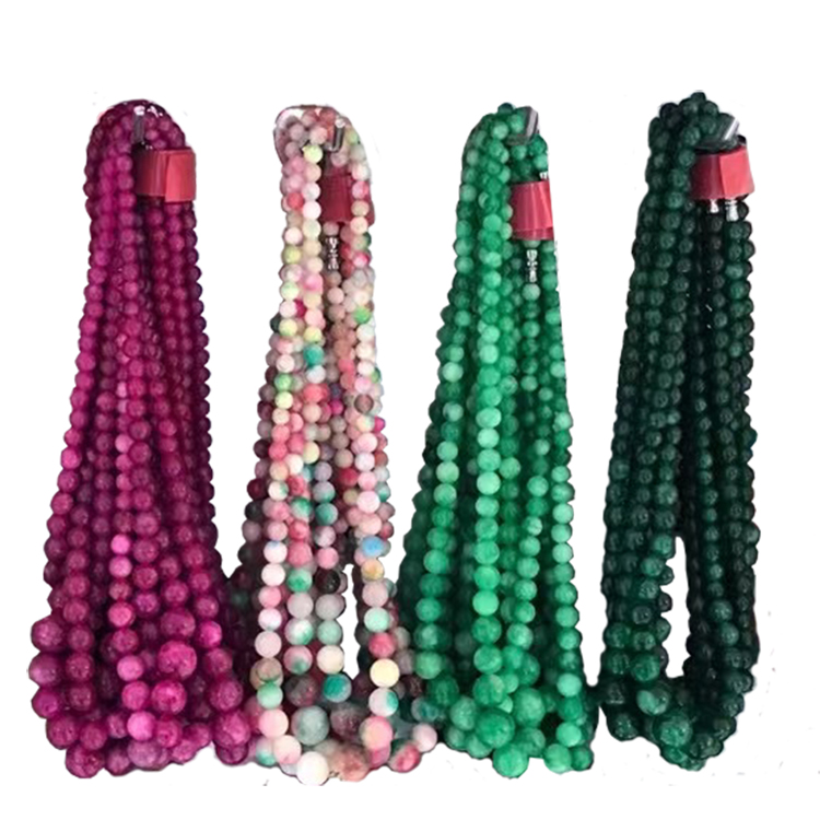 Natural beads beautiful Top quality stones minimalist jewellery Jade Precious multicolor gemstone 14