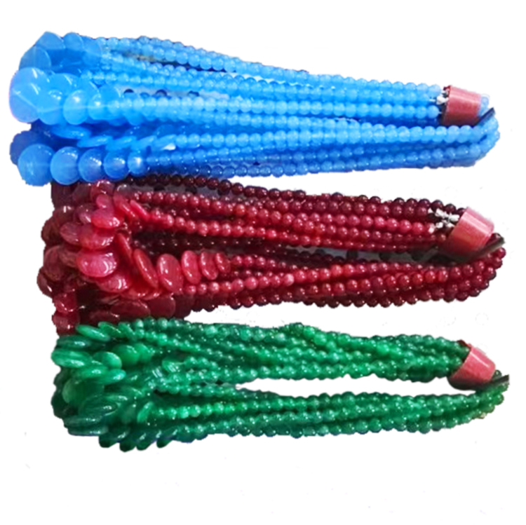 גוט קוואַליטעט בלוי דזשעמסטאָון האַלדזבאַנד פאַכמאַן סאַפּלייער | זש געמס 6