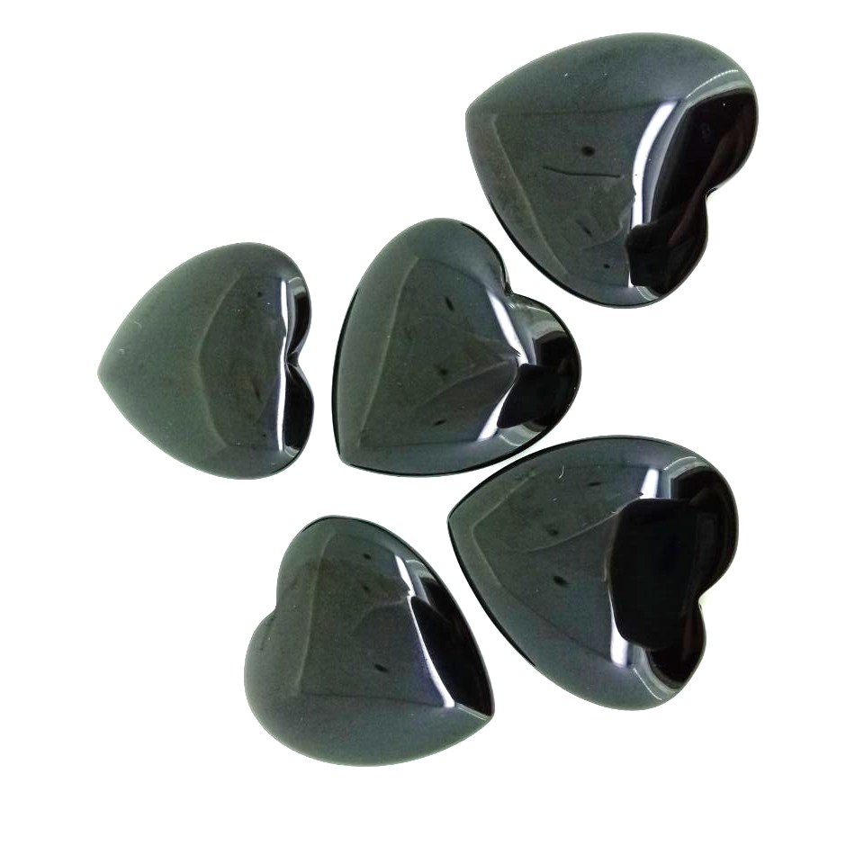 Сиёҳ вимпел дили агати 24mm * 25mm * 3-4mm 1