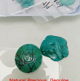 天然正品 DIY 蓝色绿松石吊坠 PreciousGemstones 9