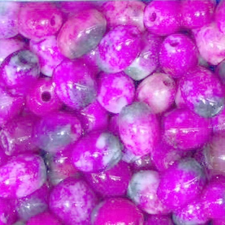Naturlig oval rund Armbånd smykker rød baluk Gemstone perle Engros perler 14