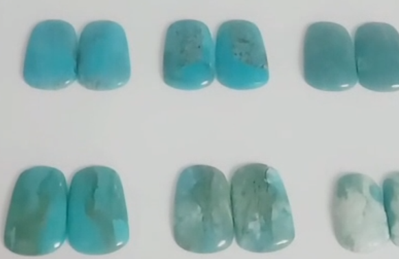 د تخصیص وړ ګاڼې چې طبیعي رنګ فیروزي نرموي 9