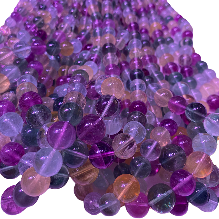 Različite boje fluorit porculanski dragulji labave perle za izradu ogrlice Reallygemstone Veleprodaja 14