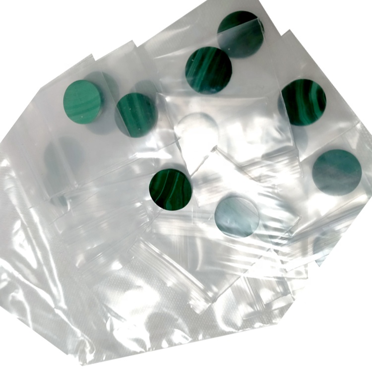 Ulinzi wa Uponyaji wa Kihisia wa Malachite Tumblestone Asili ya Bluu ya Chrysocolla Malachite ya Vito yenye thamani ya Kipolandi 14