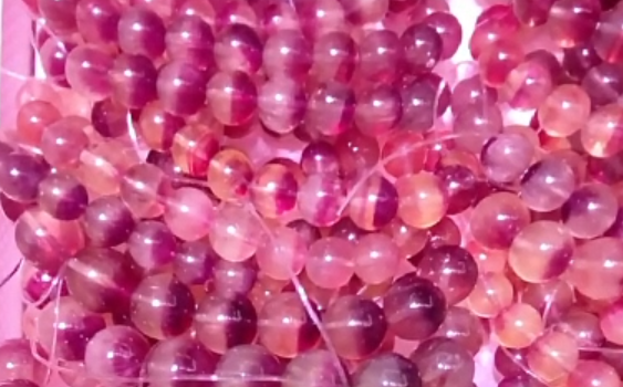 批發天然螢石級正品圓形天然寶石 8